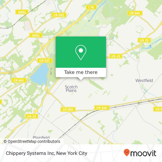 Mapa de Chippery Systems Inc