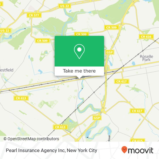 Mapa de Pearl Insurance Agency Inc