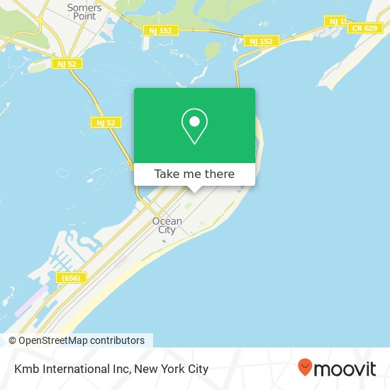 Kmb International Inc map