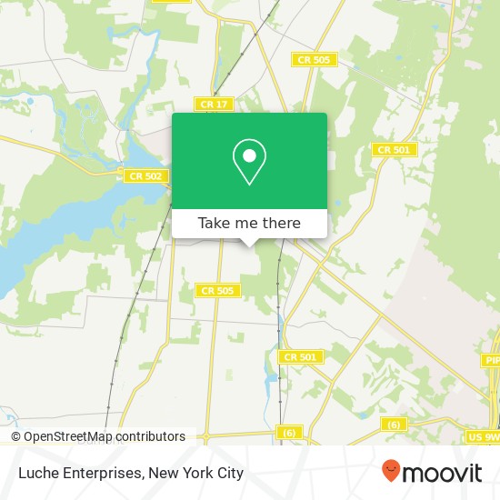 Luche Enterprises map