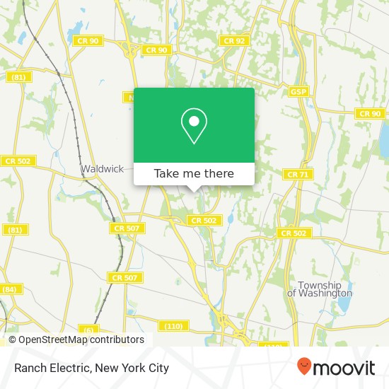 Mapa de Ranch Electric