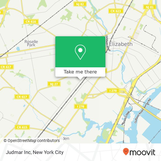 Judmar Inc map