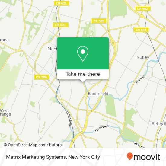 Mapa de Matrix Marketing Systems