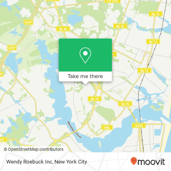 Mapa de Wendy Roebuck Inc