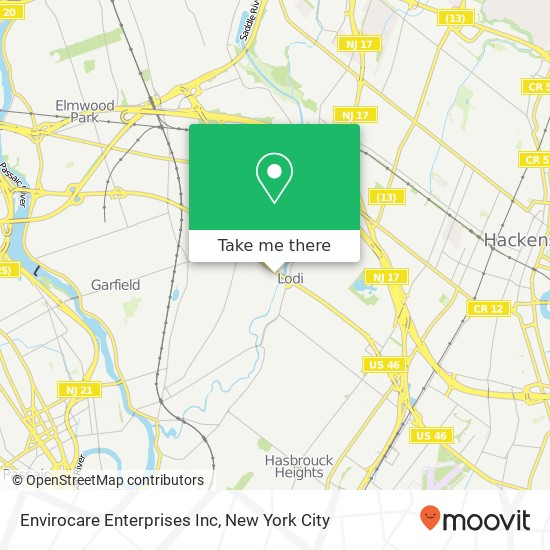 Mapa de Envirocare Enterprises Inc