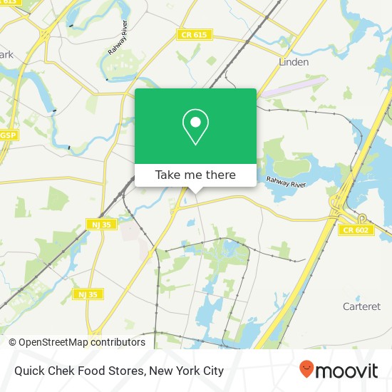 Quick Chek Food Stores map