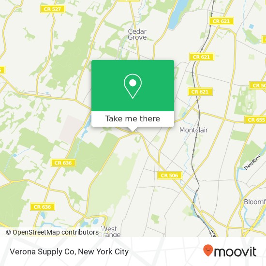 Mapa de Verona Supply Co