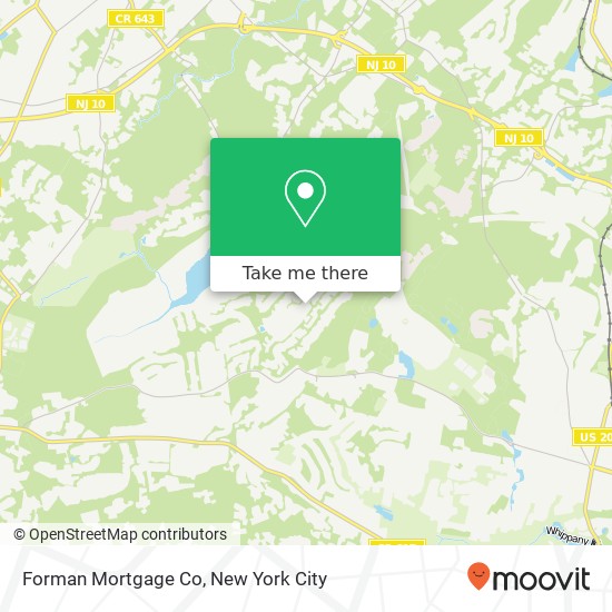 Forman Mortgage Co map