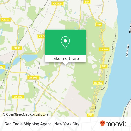 Mapa de Red Eagle Shipping Agenci