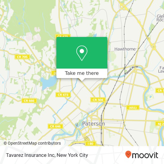 Mapa de Tavarez Insurance Inc