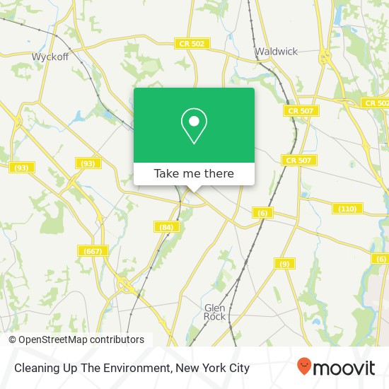 Mapa de Cleaning Up The Environment