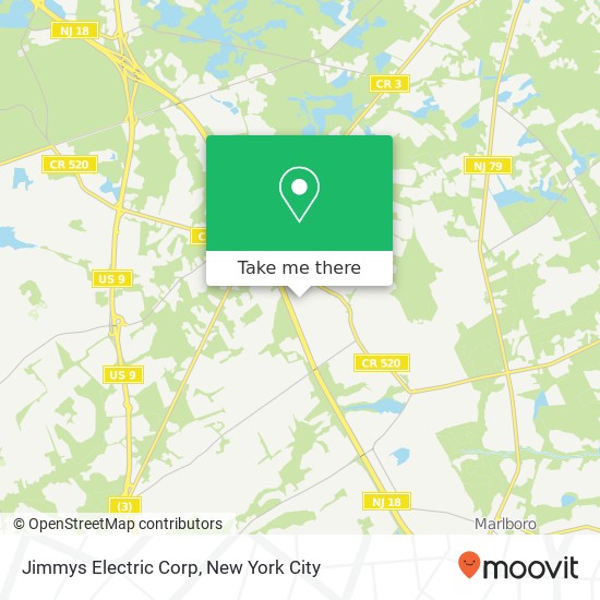 Mapa de Jimmys Electric Corp