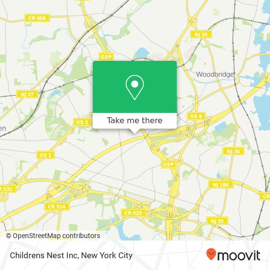 Mapa de Childrens Nest Inc