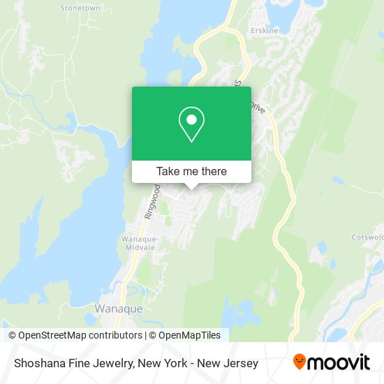 Shoshana Fine Jewelry map