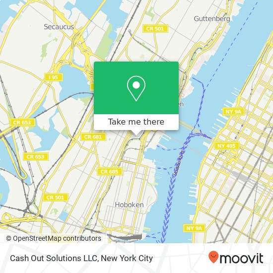 Mapa de Cash Out Solutions LLC