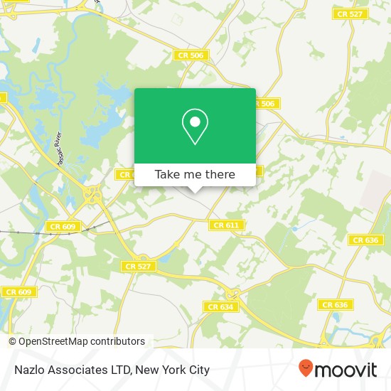 Mapa de Nazlo Associates LTD