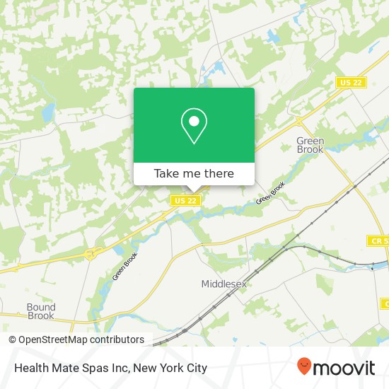 Mapa de Health Mate Spas Inc
