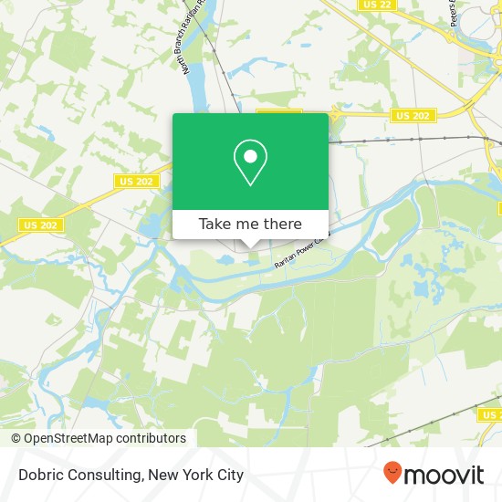 Dobric Consulting map