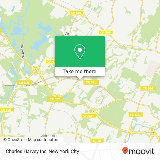 Mapa de Charles Harvey Inc