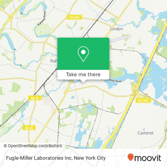 Fugle-Miller Laboratories Inc map