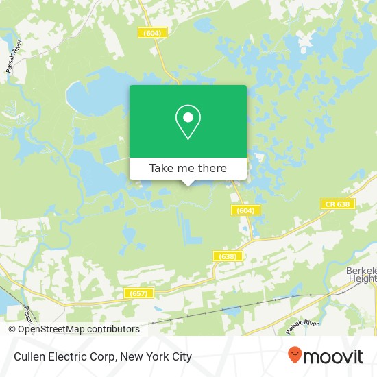 Cullen Electric Corp map