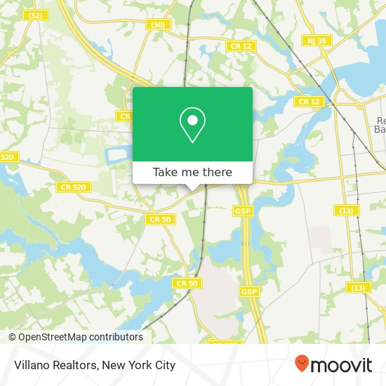 Villano Realtors map