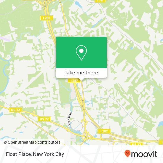 Float Place map