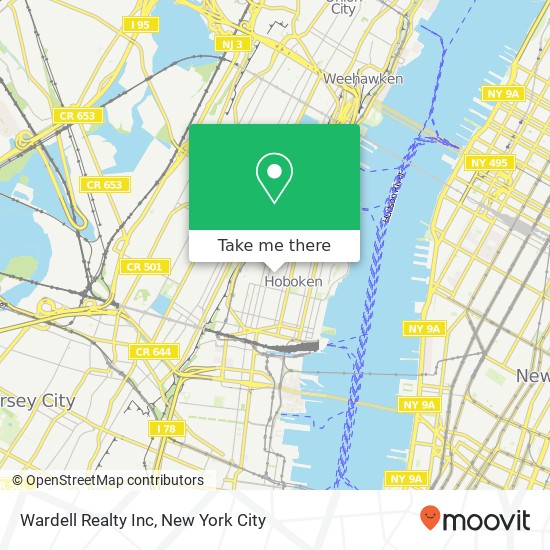 Mapa de Wardell Realty Inc