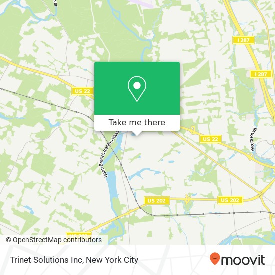 Trinet Solutions Inc map