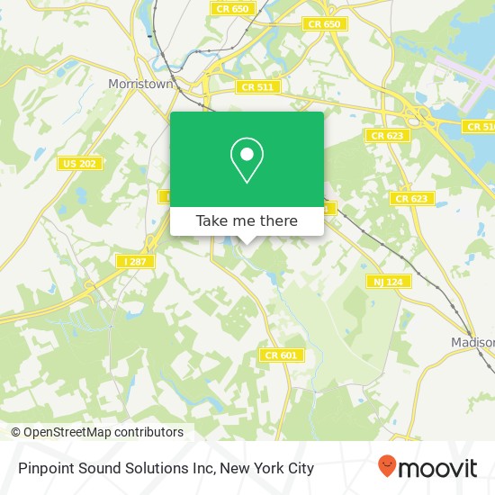 Mapa de Pinpoint Sound Solutions Inc