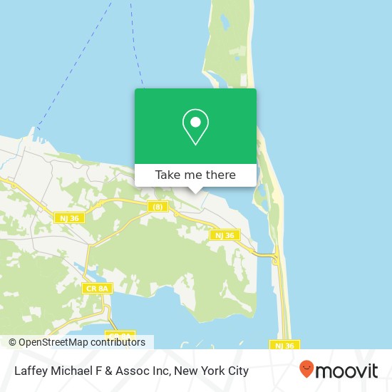 Laffey Michael F & Assoc Inc map