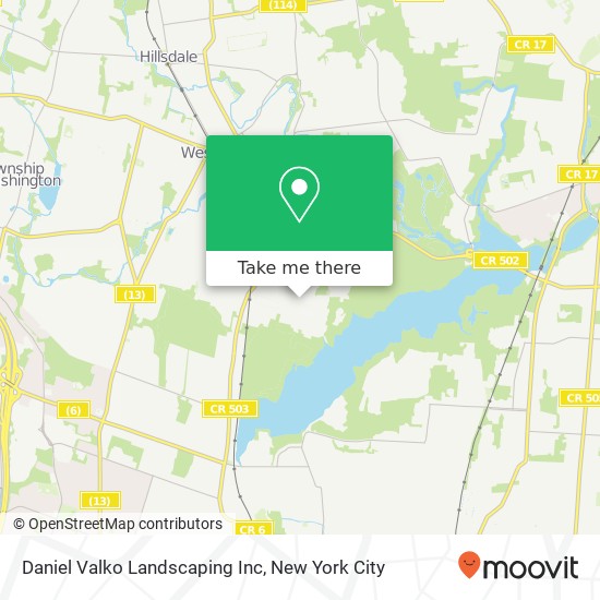 Mapa de Daniel Valko Landscaping Inc
