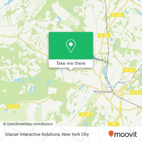 Glacier Interactive Solutions map