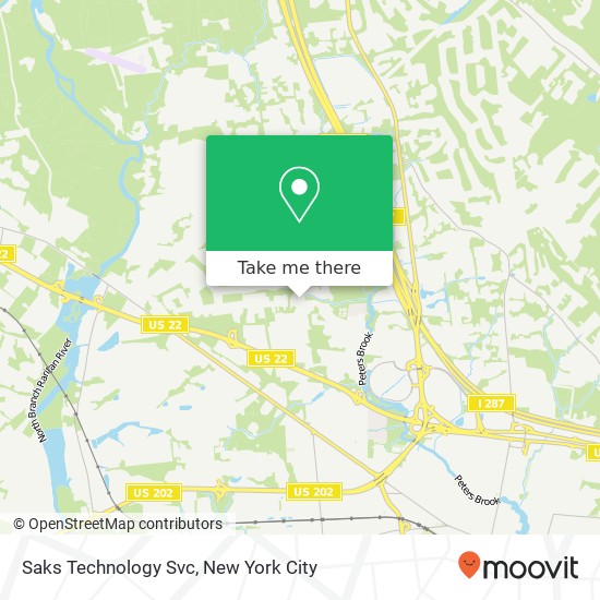 Mapa de Saks Technology Svc