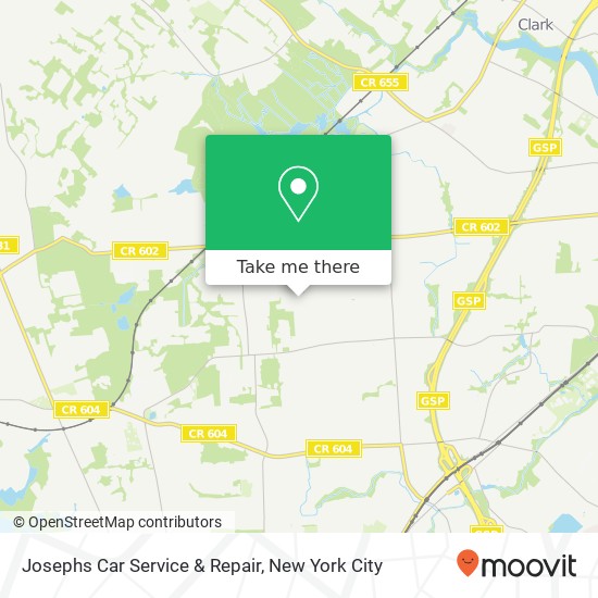 Josephs Car Service & Repair map