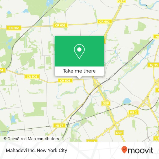 Mahadevi Inc map
