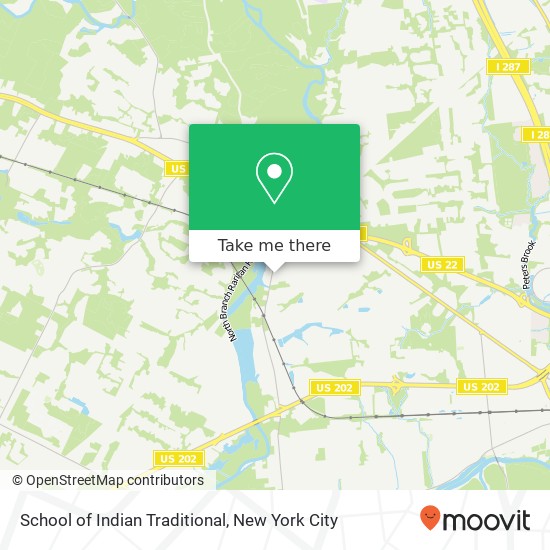 Mapa de School of Indian Traditional