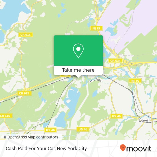 Cash Paid For Your Car map