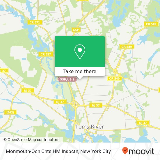 Monmouth-Ocn Cnts HM Inspctn map