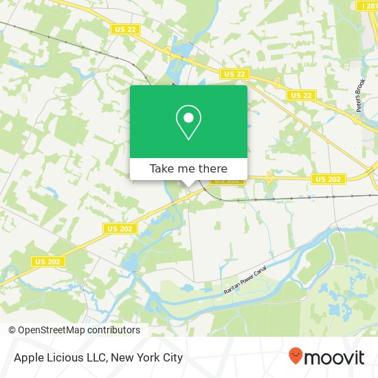 Mapa de Apple Licious LLC