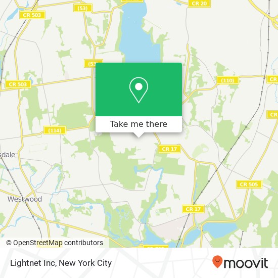 Lightnet Inc map