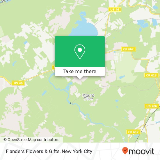 Flanders Flowers & Gifts map