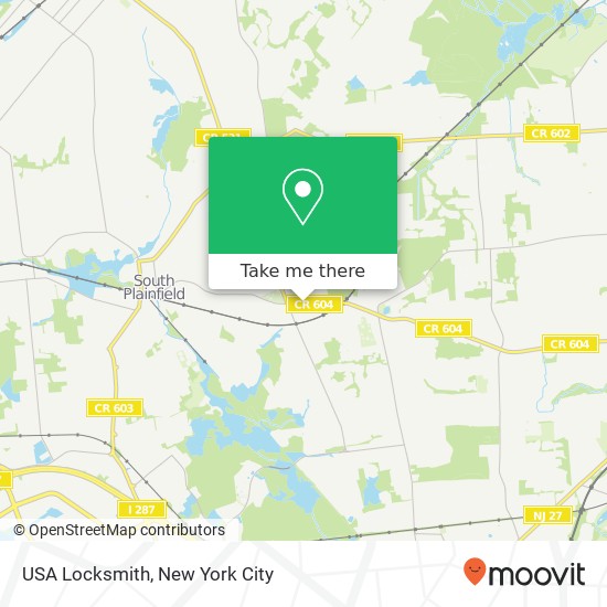 Mapa de USA Locksmith