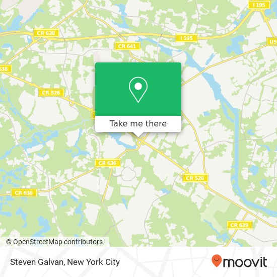 Mapa de Steven Galvan