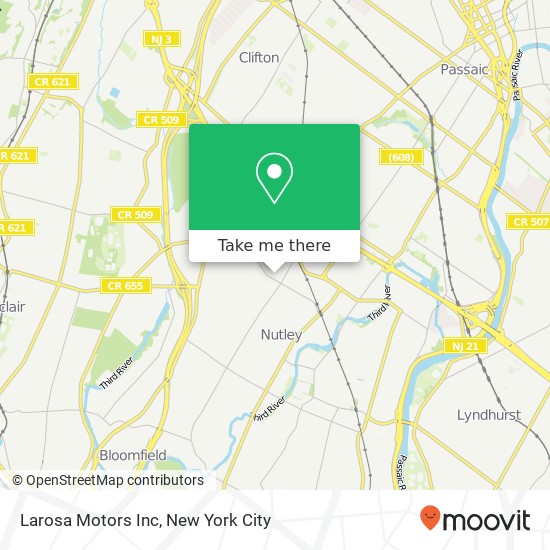 Larosa Motors Inc map