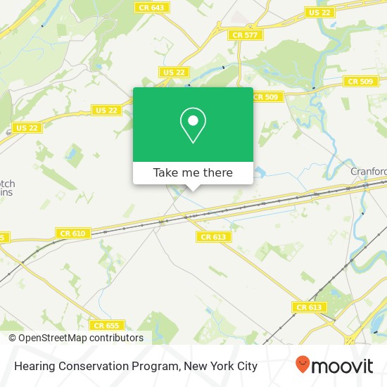 Mapa de Hearing Conservation Program