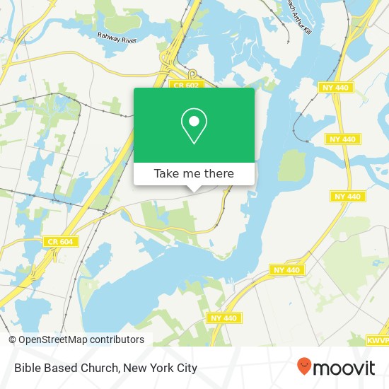 Mapa de Bible Based Church