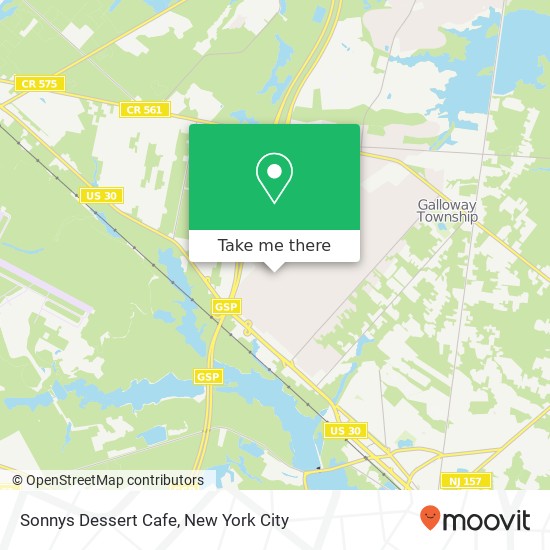 Sonnys Dessert Cafe map