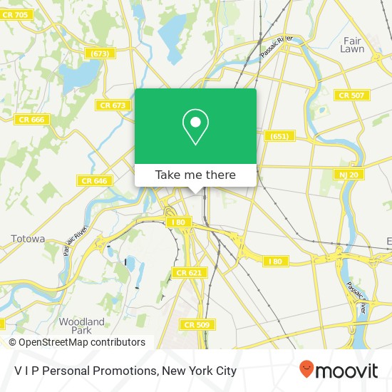 Mapa de V I P Personal Promotions