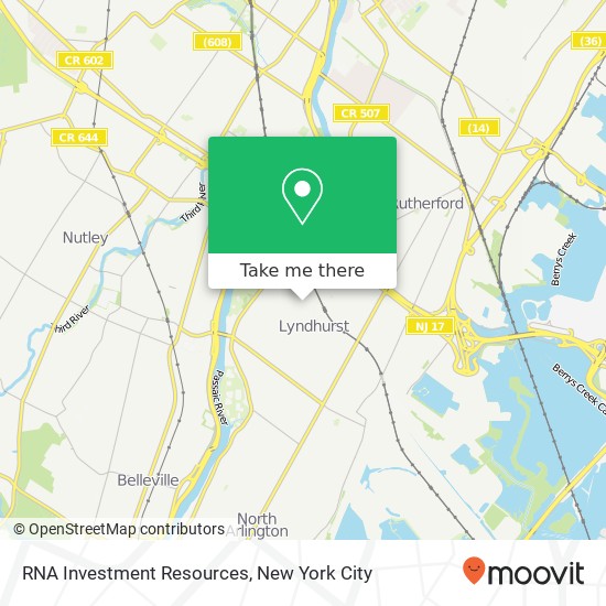 Mapa de RNA Investment Resources